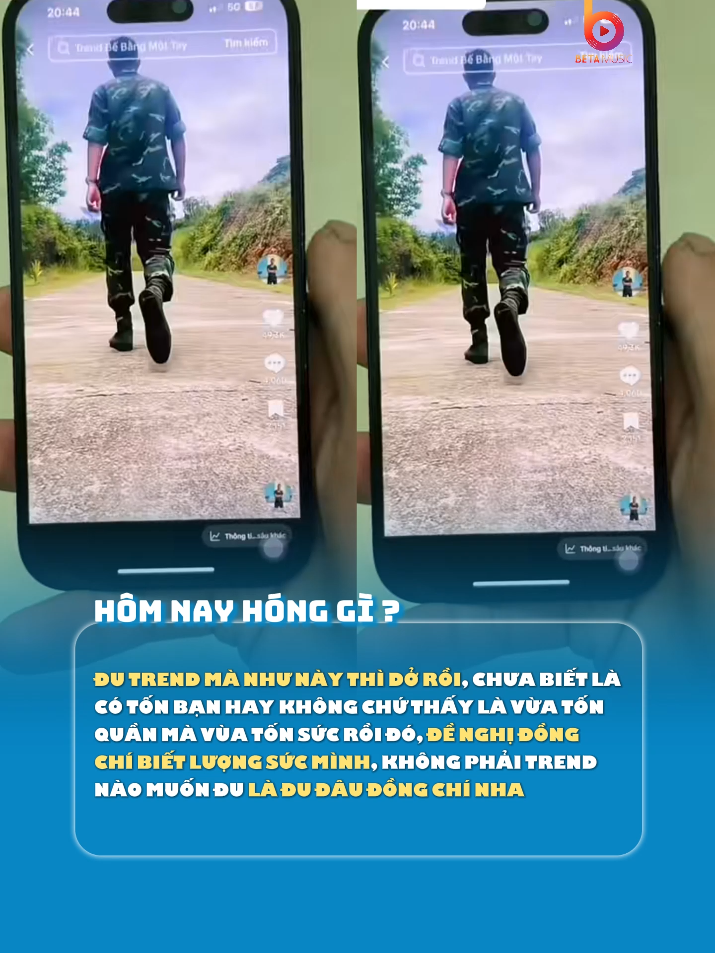 Đề nghị đồng chí lượng sức mình :)) #antertainment #betamusic #nhachaymoingay #homnayhonggi #quandoi