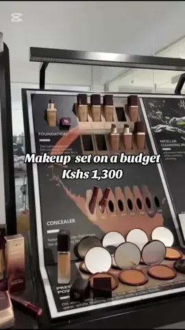 Makeup on a budget of kshs 1,300#blackgirlmakeup #makeup #softglam #affordablemakeup #budgetbeauty @Odile Magic 