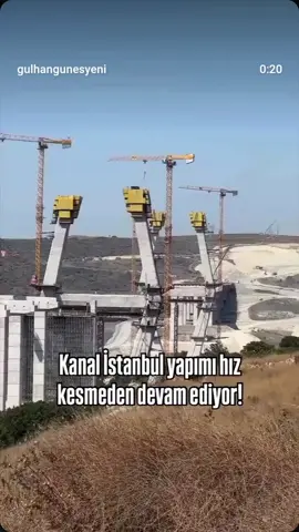 EKREM İMAMOĞLU İÇERİYE ATTİLAR KANAL İSTANBUL İNŞAAT BAŞLADİ DEVAM EDİYOR ANLAYAN ANLAMİŞTİR