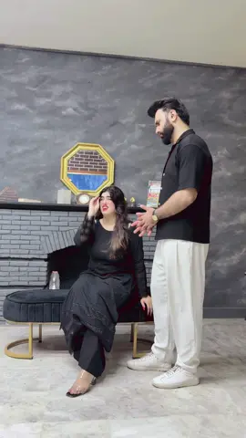Couple black Dress @GulSam collection  @Usman sheikh  #gulsamcollection #abeerasheikhfam 