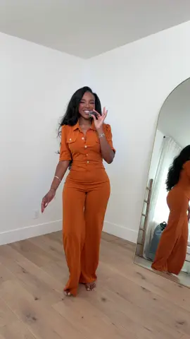 New jumpsuit? Do we love?