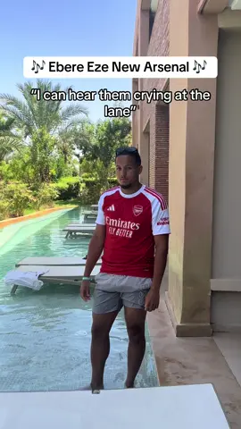 What a song 🎵🔥 #arsenal #afc #eberechieze #eze #ebereeze 