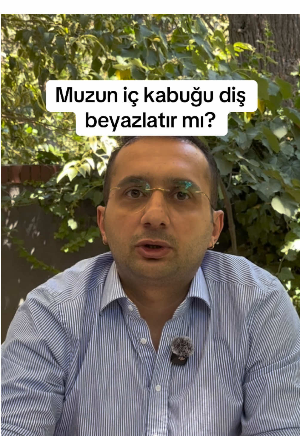 Muzun iç kabuğu diş beyazlatır mı?