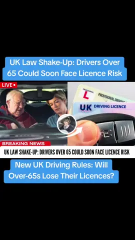 URGENT: Over-65s – Could Your Licence Be At Risk?#SeniorDrivers #UKDrivingNews #Over65Drivers #DrivingLicenseChanges #RoadSafetyUK #ElderlyDrivers #DrivingRegulations #UKNewsUpdate #LicenseRenewal #DrivingRules2025 #StaySafeOnRoads #SeniorDriverRights #TransportUK #UKTrafficNews #drivingassessment 