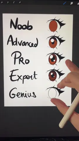 Tutorial to draw an EYE 👁️ #arttutorial #procreateart #viralart 
