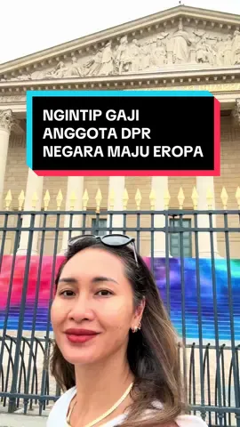 Ayooo kita studi banding: GAJI ANGGOTA DPR DI NEGARA MAJU EROPA! . . . #video #ajengkamaratih #follow #fyp #indonesia 