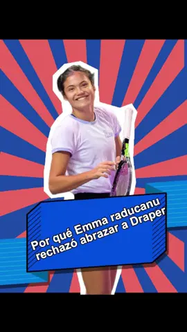 Por qué Emma raducanu rechazó abrazar a Draper#tennis#carlosalcaraz#emmaraducanu#jackdraper#usa             
