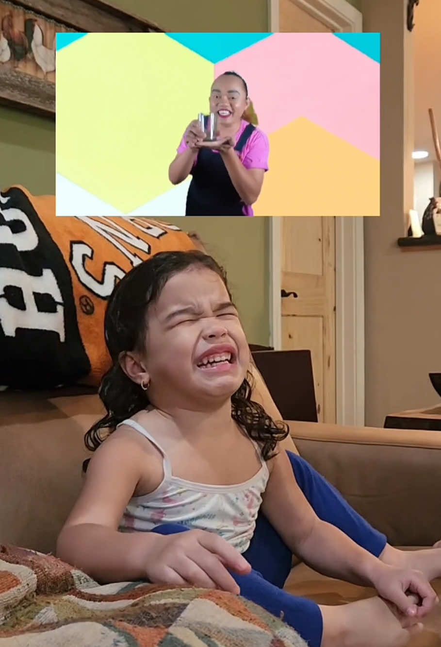 Ms. Shamcey is traumatizing kids. 🤣😂 #funny #funnyvideo #baby #tiktok #babiesoftiktok #msshamcey #msrachel #funnybaby #foryou 