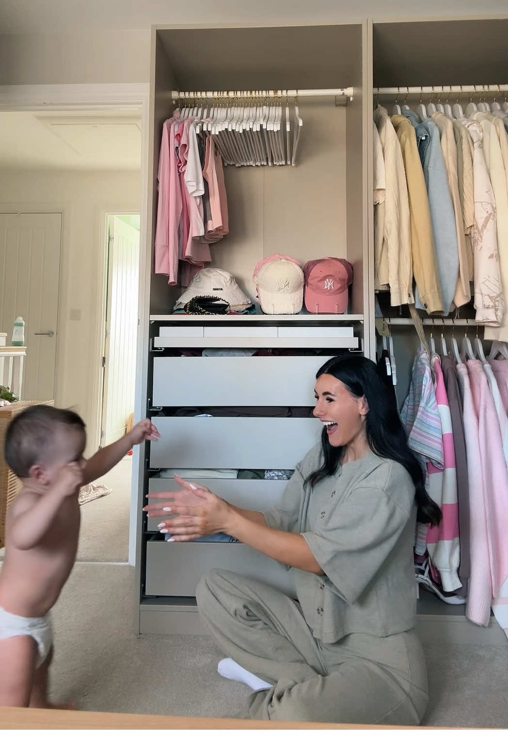 Emi has officially taken his first steps🥹😭 brb im crying 