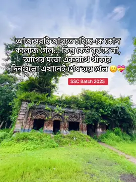 আজ সবাই জানতে চাইছে-কে কোন কলেজে গেল... কিন্তু কেউ বুঝছে না, আগের মতো একসাথে থাকার দিনগুলো এখানেই শেষ হয়ে গেল 🙂 . . . . . . #foryou #trending #ssc2025 #abdullahalsorwar123 #lyrics 