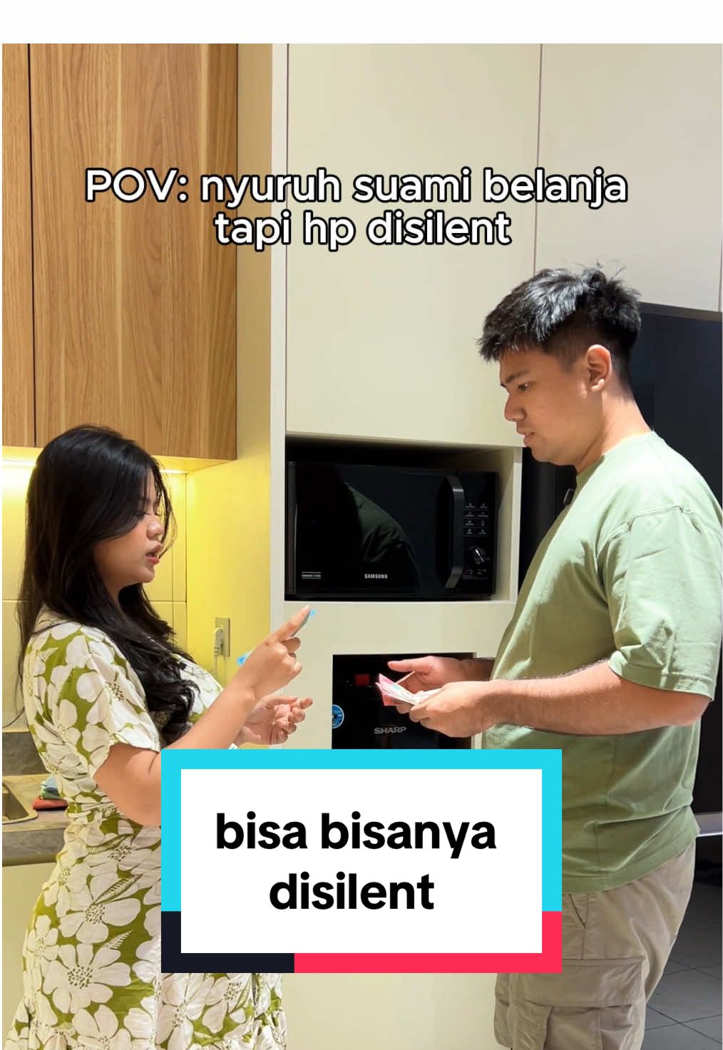 iyain dulu, ngangong belakangan #bumil #couple #suamiistri 