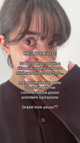 aiutatemi please non so come fare le unghieee!!! 🤎 #nailinspo #forypupage #fyp #nailart #unghie 