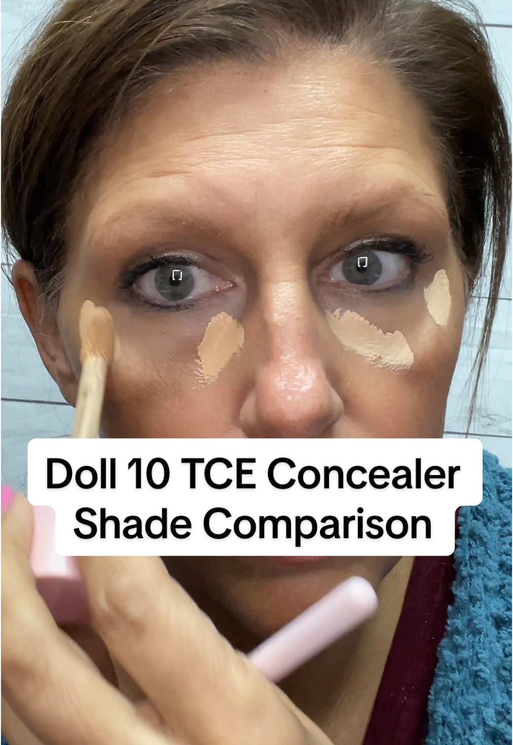 This isn’t your average concealer—it’s That Concealer Exists for a reason. Blurs, brightens, covers everything. Plus, it comes with the perfect brush. One-step coverage for tired eyes. #Doll10TCE #FullCoverageConcealer  #Over40Makeup #UndereyeBrightener #MatureSkinMakeup #DarkCircleConcealer #NoCreaseConcealer  #TikTokBeauty