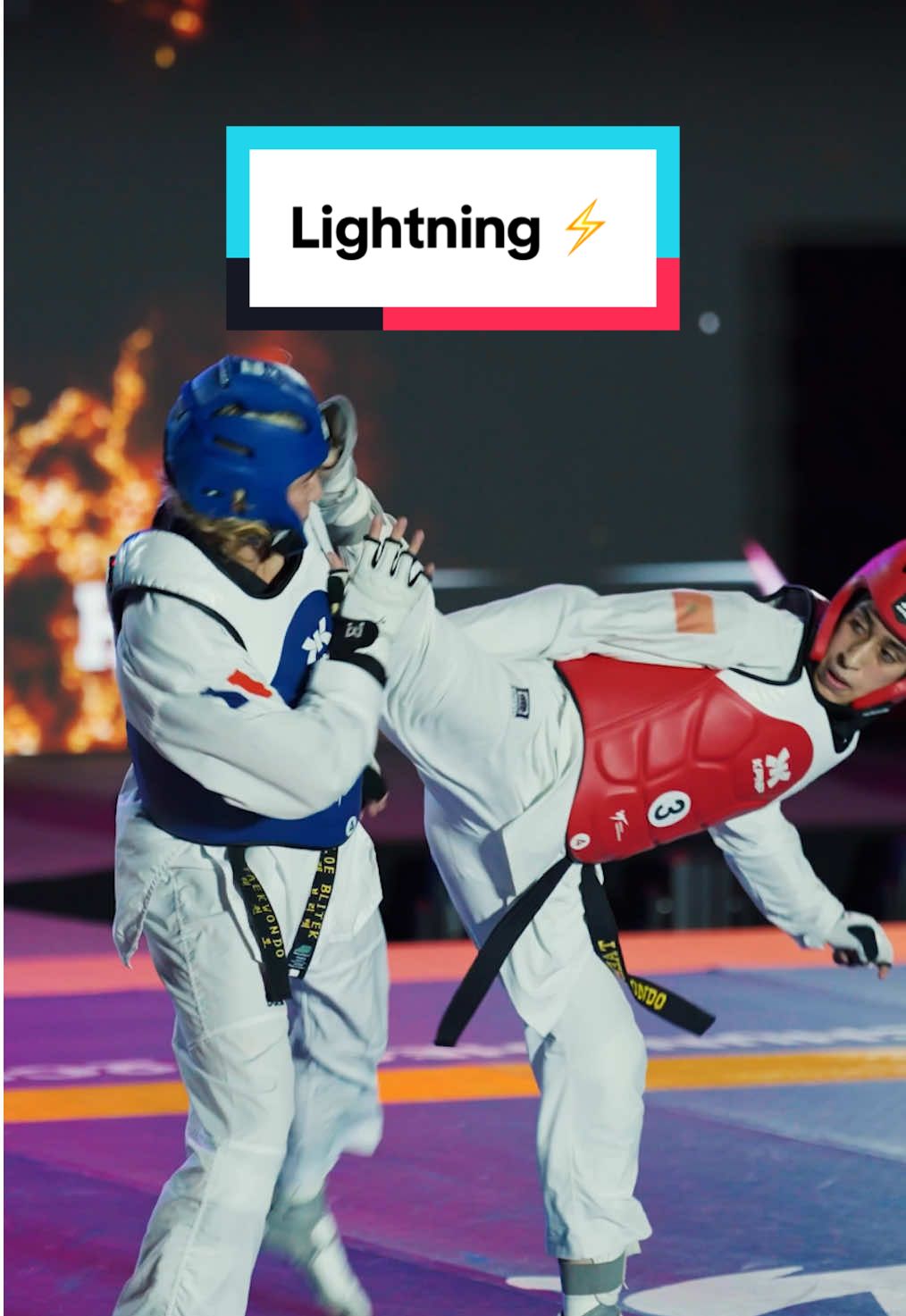 Lightning ⚡️ #Taekwondo #WorldTaekwondo #Chuncheon2025 #WorldCupTeamChampionships 