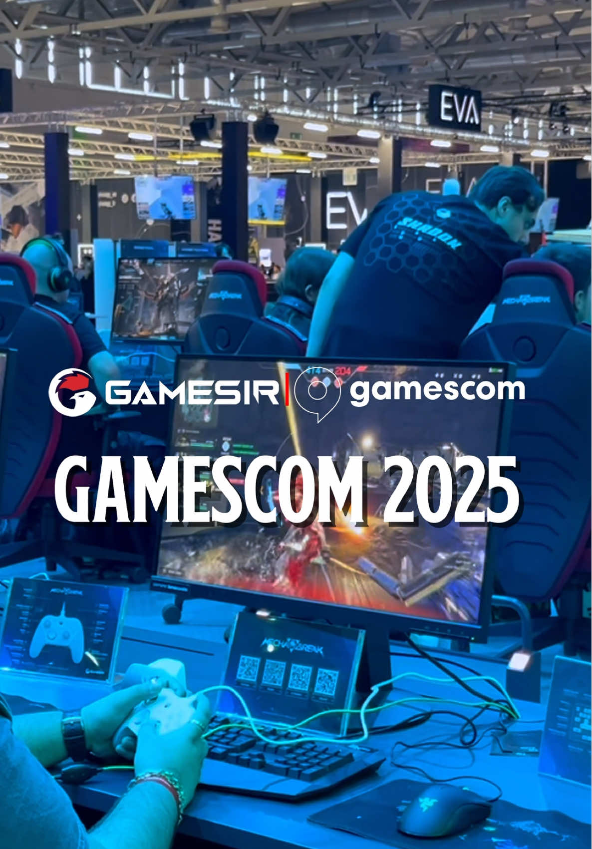 Meet GameSir at Gamescom! #gamesir #gamescom2025 #cologne #g7pro #g7se 