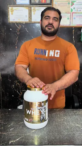 Gold whey protein😍😍#zakifoodsupplement #zakigym #Gujranwala #viralvideo #nutritioncoachingonline 