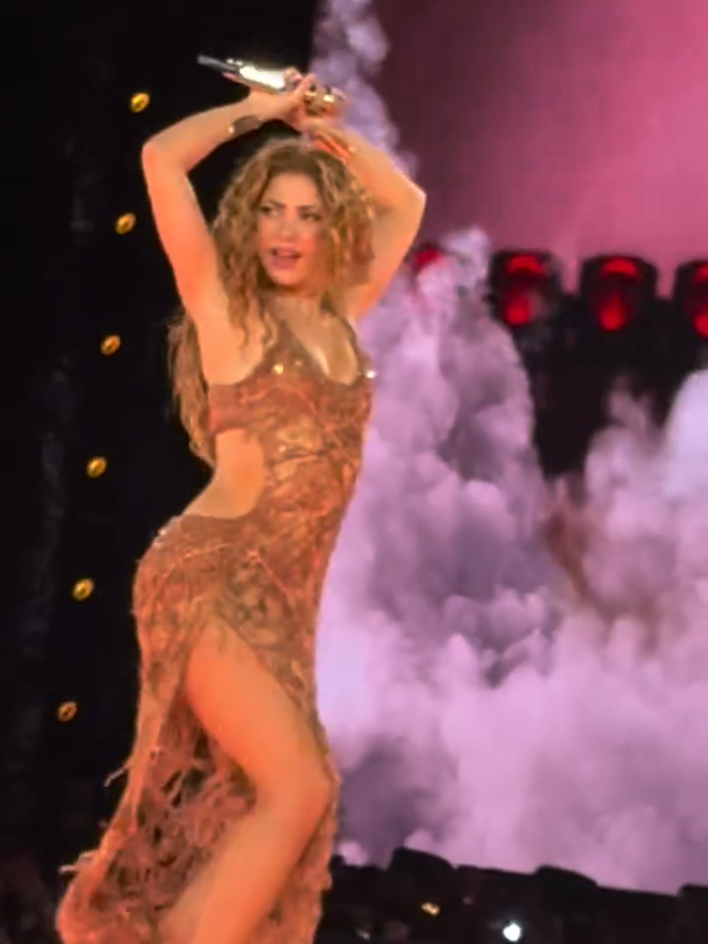 Ayer, 20 de agosto, Shakira se presentó en Torreón  #Shakira #fyp #viral #lmynlworldtour #hipsdontlie 