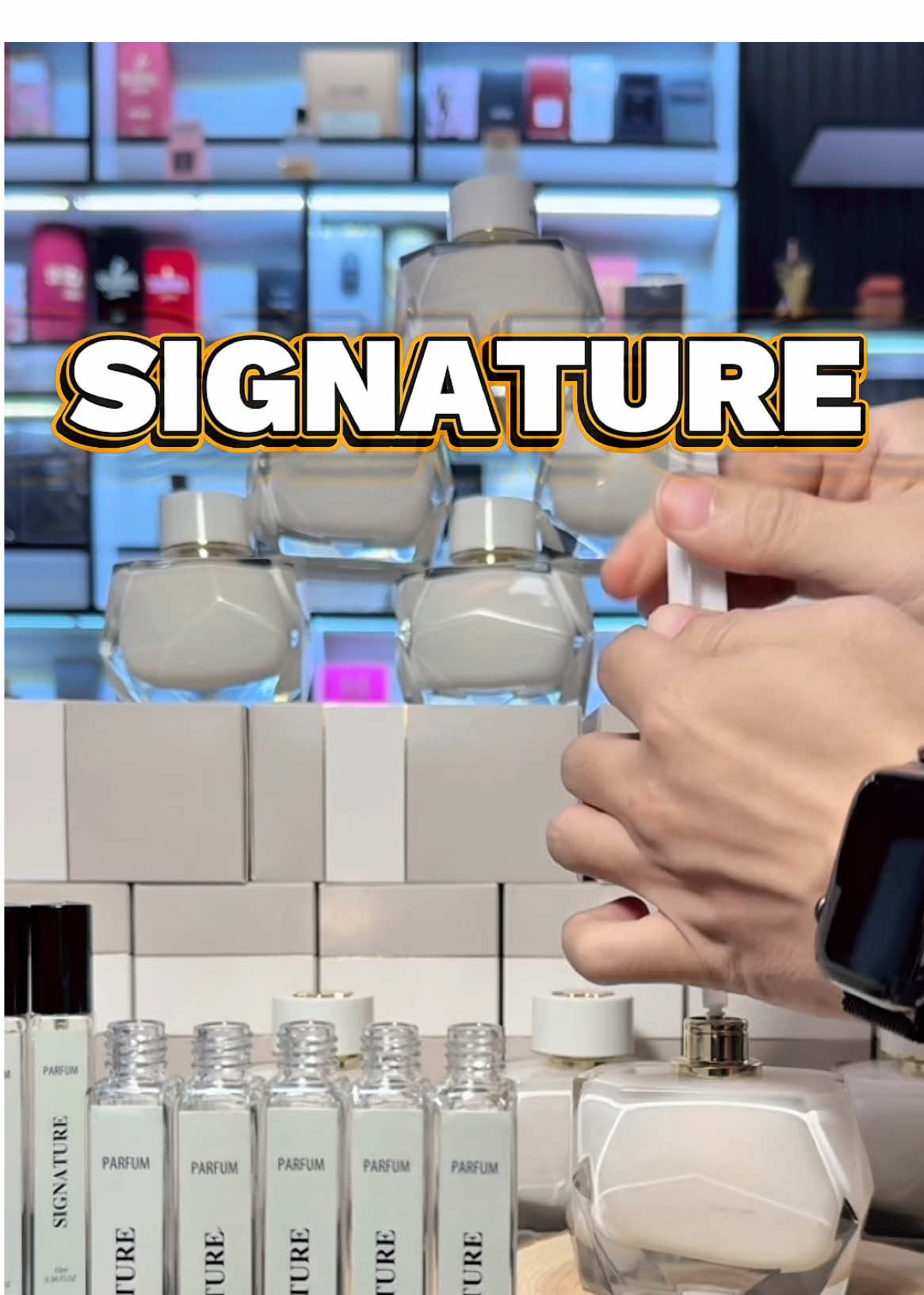 Nước Hoa Nữ Signature EDP (Mon Trắng) 10ml Signature EDP Nữ Tính, Gợi Cảm, Quyến Rũ Dành Cho Nữ #nuochoanu #nuochoachinhhang #signature #signatureedp #montrang  #perfume #perfumetiktok