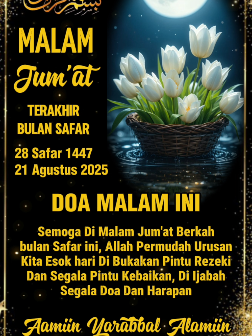 #CapCut #doamalam #malamjumat #viraltiktok #fyppppppppppppppppppppppp 