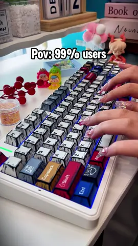 have prepared a cartoon keyboard for you, /hope you like it #tiktokshop #keyboard #foryour #viral #mechanicalkeyboard 