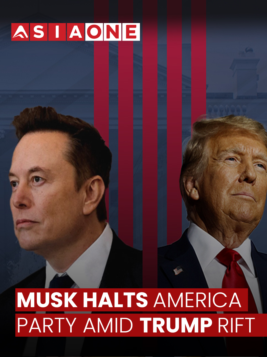 Elon Musk Pauses Launch of “America Party” Amid Trump Fallout | Asia One News #Asiaone #EnglishNews #asiaone #america #americaparty #elonmusk