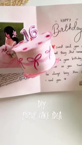 Birthday card idea 🎀 #creatorsearchinsights #foryou #viralvedio #for #decoration #growmyaccount✅ 