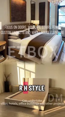 From luxury villas to commercial hotels, ET BOX is here to elevate your projects. Luxury architecture deserves the best, and we provide custom cabinetry, whole-house furniture (including RH-style furniture), doors, windows, railings, staircases, and complete interior design. Directly shipped from our large factory to your site. No middlemen. Premium solutions for North America. ET BOX — your trusted factory-direct B2B partner. #architect#restorationhardware#rh#custombuilt#B2B#windows#design#wholesaleprice#furnituredesign#interiordesigner#customfurniture#homeRenovation#bulkorder#builder#hotelfurniture#builderlife#customcabinetry#interiorsolutions#diyhomedecor #casementdoor#etbox#etboxfactory
