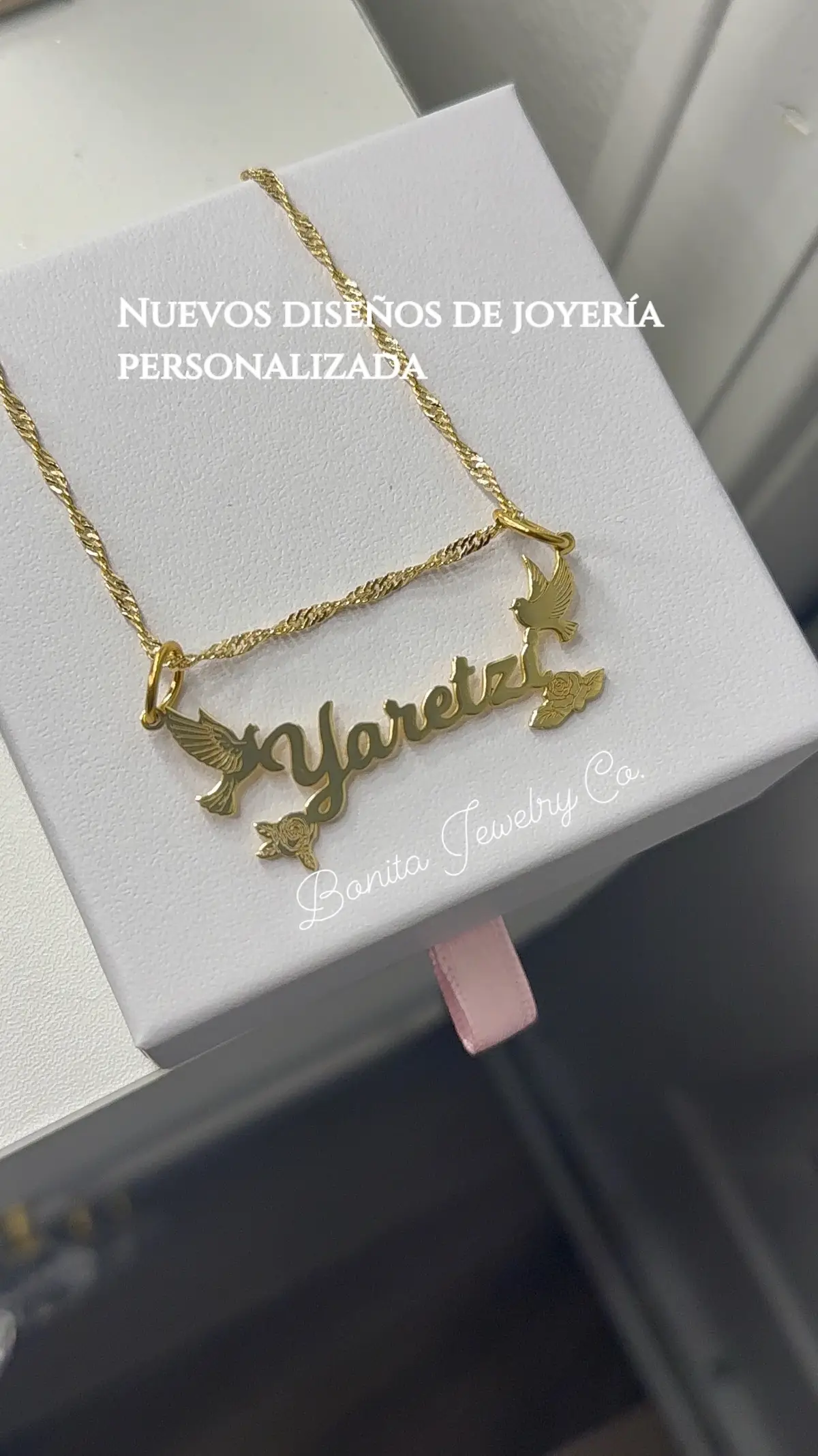 New arrivals :  - Cielito Lindo  - Boop  - Eterna Primavera  🔗 Enlace en la biografía para comprar 💕 Tenemos más de 50 estilos de joyería personalizada