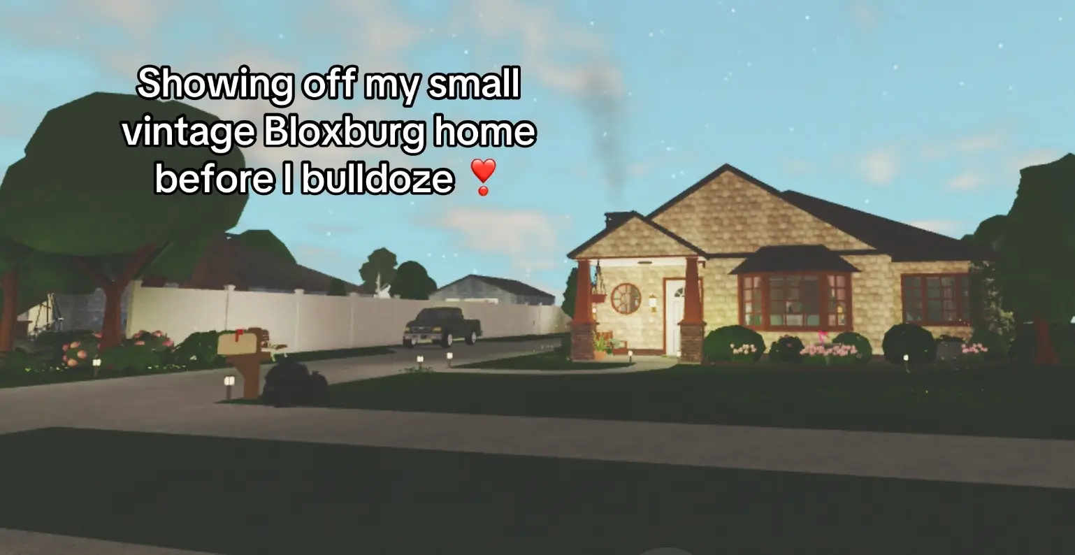 #bloxburg #vintagehome #roblox #bloxburgbuild #fyp 
