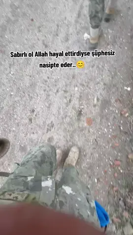 sabırlı ol Allah hayal ettirdiyse şüphesiz nasipte eder 😊#bozkurt🇹🇷 #komando #keşfet 