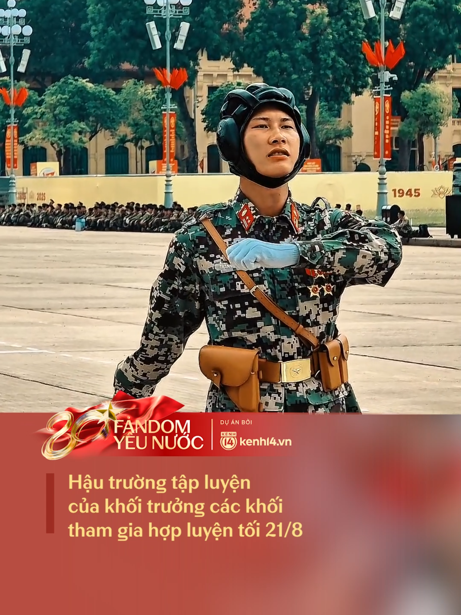 Hậu trường tập luyện của khối trưởng các khối tham gia tổng hợp luyện tối 21/8 #TuHaoVietNam #FandomYeuNuoc #Hoabinhdeplam #RangroVietNam #amm