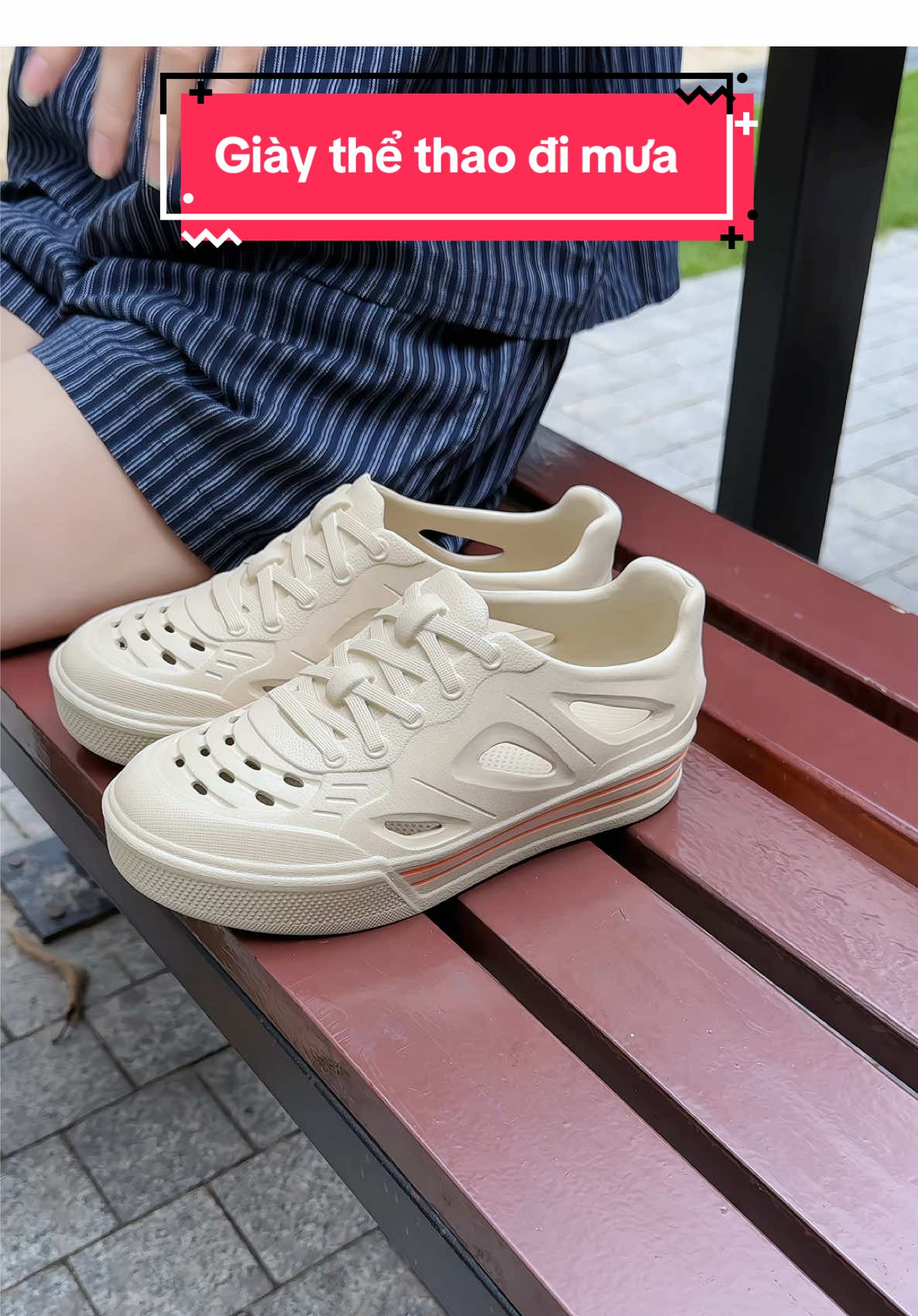 Mùa mưa đi đôi này là chuẩn bài rùi #muataitiktokshop #review #giaythethao #sneaker #giaynamnu 