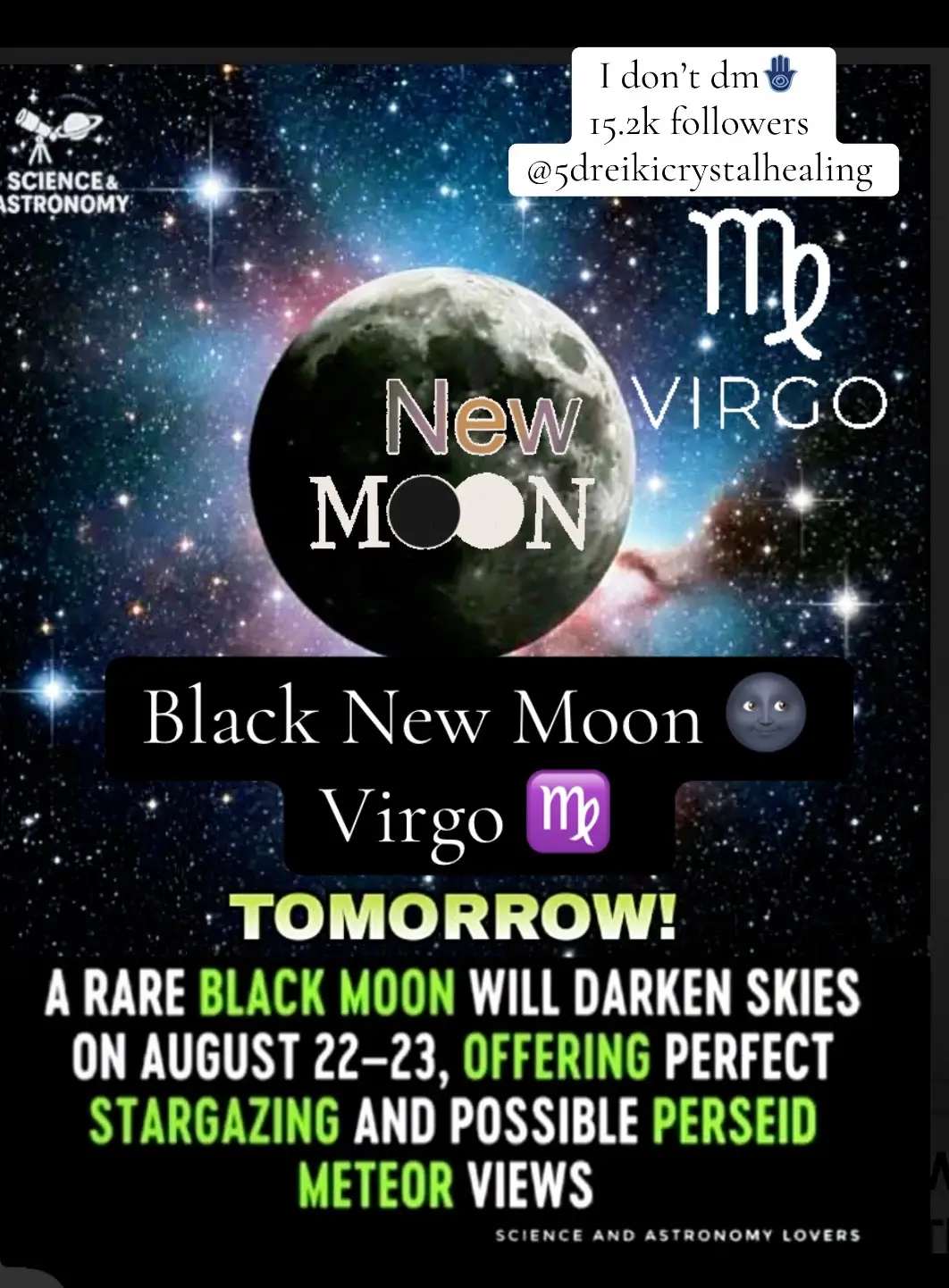 #newmoonvirgo #blacknewmoon #newmoon #fyp 