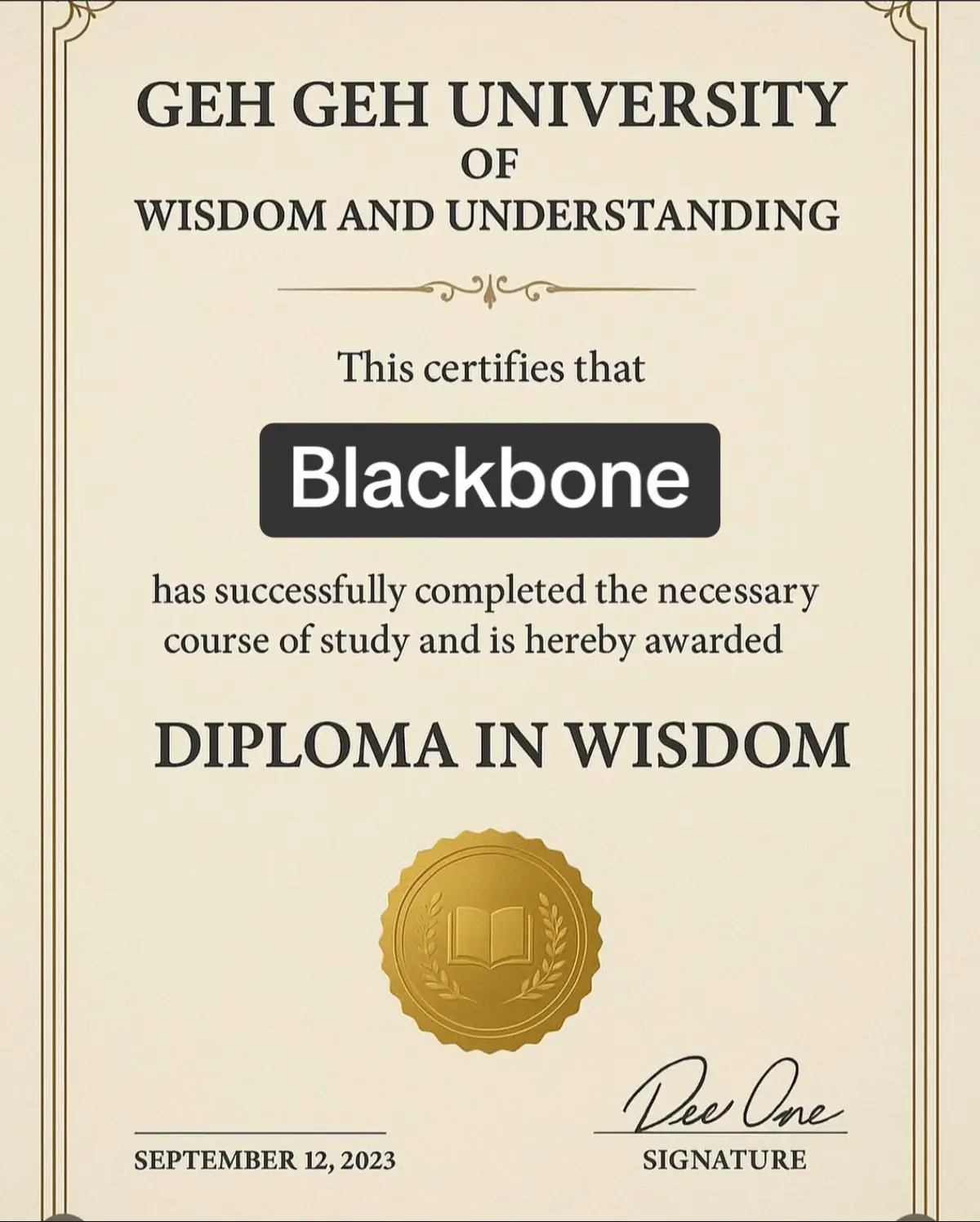 Such is life #blackbone #fypシ゚ #gehgeh #gehgehschooluniversity 