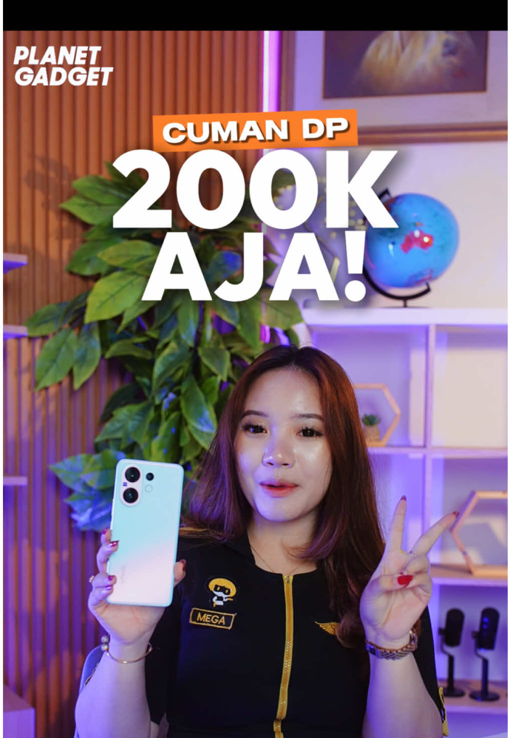 🚨 PRE-ORDER VIVO V60 MULAI HARI INI! 🚨 Cukup DP 200 ribu aja, kamu udah bisa secure slot Pre-Order dan dapetin benefit spesial hingga 4,7 JUTA  👉 Buruan pre-order sekarang juga, cuma di Planet Gadget  #VivoV60 #PreOrderVivoV60 #PlanetGadget #VivoIndonesia #FlagshipVivo #SmartphoneFlagship 