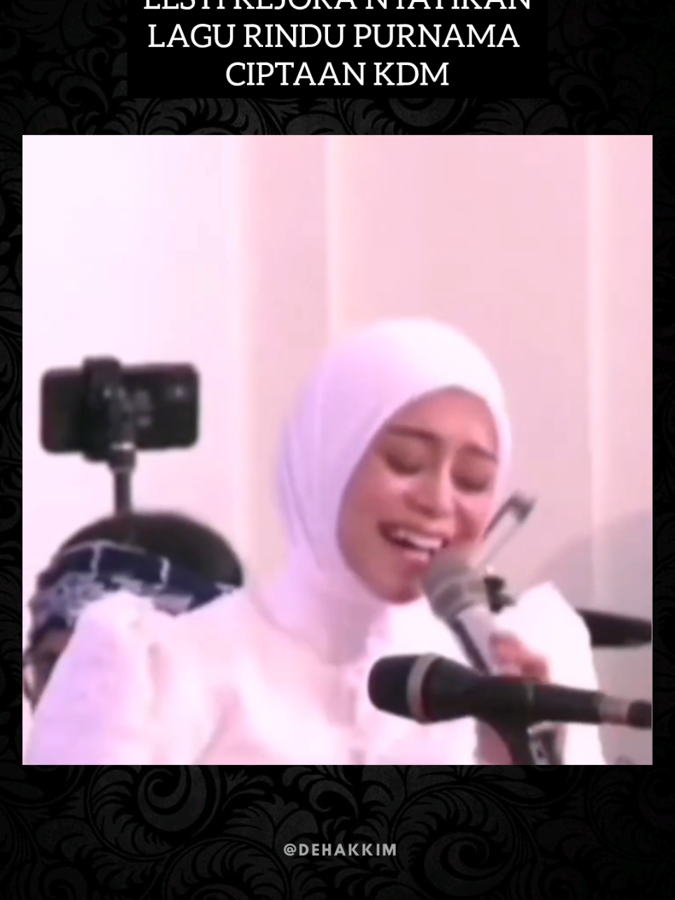 LESTI KEJORA NYAYIKAN LAGU RINDU PURNAMA  CIPTAAN KDM #lestikejora  #kdm #dedimulyadi 