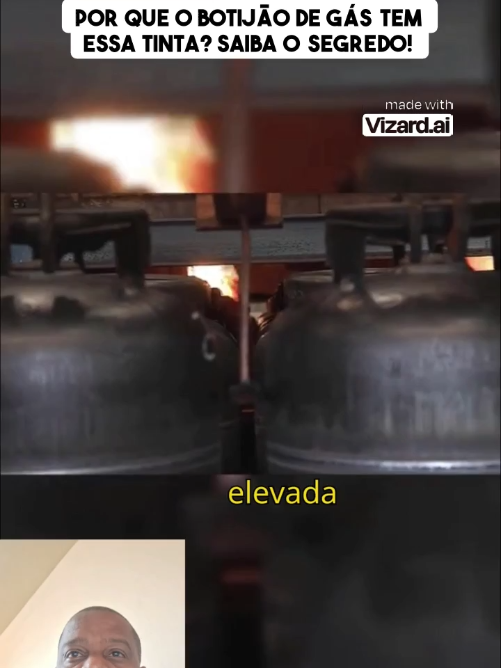 Por que o botijão de gás tem essa tinta_ Saiba o segredo! #curiosidade#trabalho#tecnologia#divertido#curioso#videosengraçados