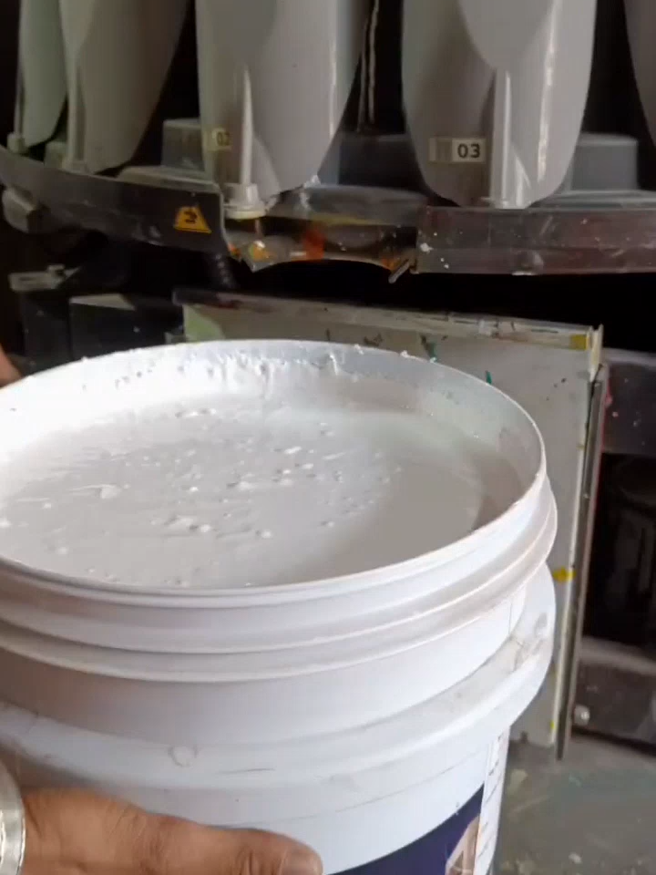 Try to guess color #production #machine #paint #color