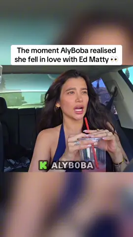 The moment AlyBoba realised she fell in love with Ed Matty 👀 #edmatthews #edmatthewstokky #alyboba #fyp 