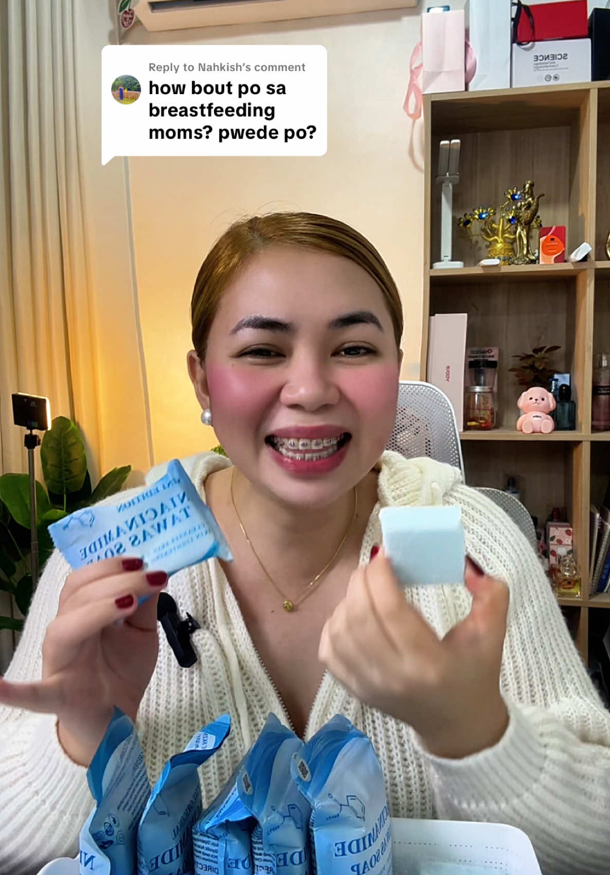 Replying to @Nahkish  NIACINAMIDE TAWAS SOAP #fyp #fypシ゚ #tawassoap 