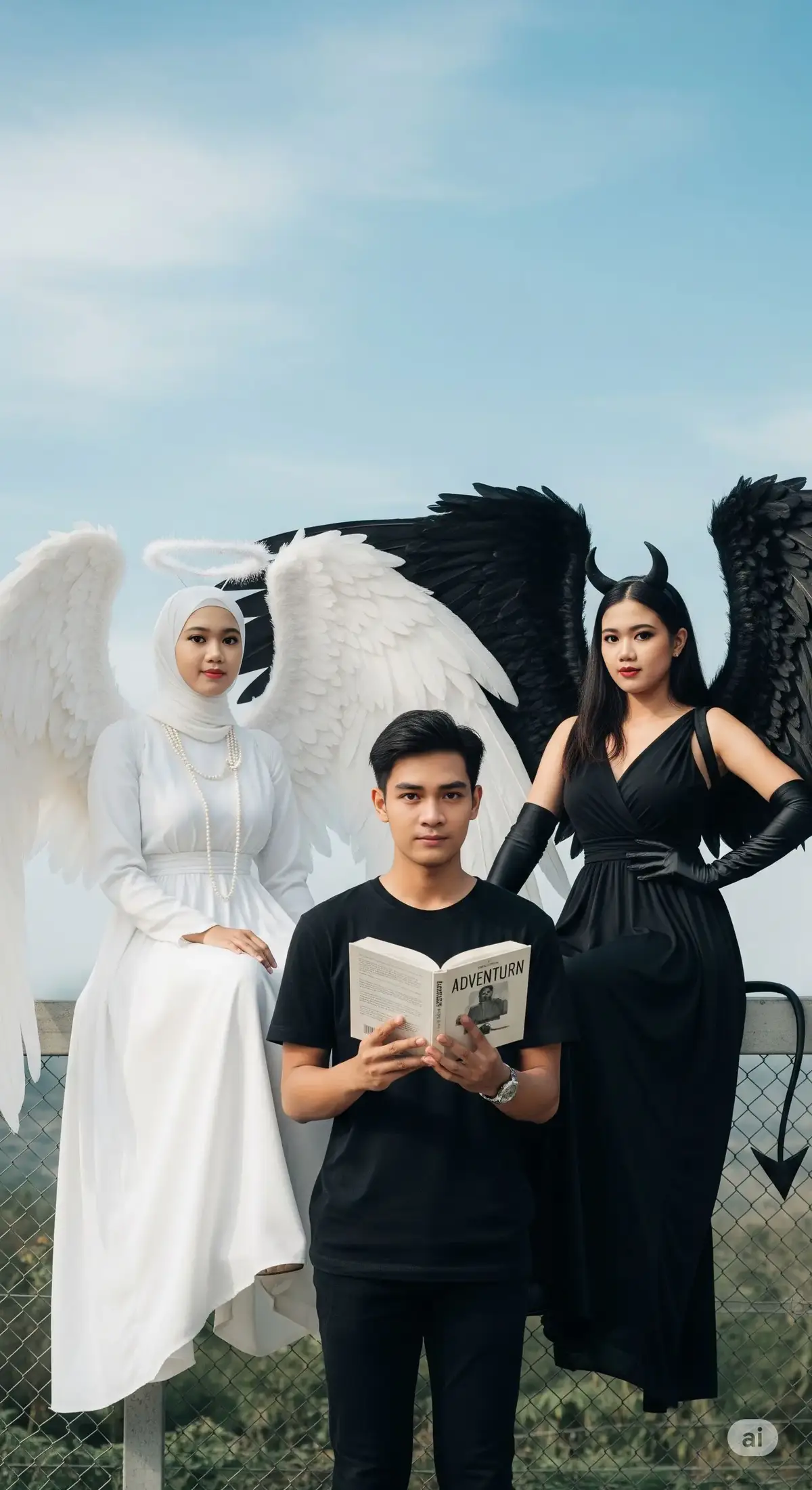 Hitam dan putih  #prompterchallenge  #gemini  #Ai  #fyp  #foryou 