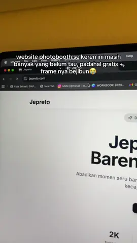 yang udah coba, drop dong hasil nya di komen🤩🫶🏼, jangan lupa follow ya, biar mimin makin semangat update frame lainnya🥹 #photoboothviral #photoboothwebsite #jepreto 