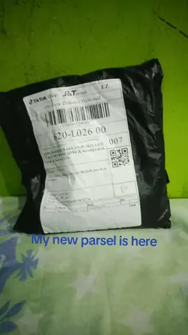 My new parsel is here