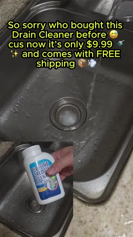When your sink finally breathes 😮‍💨➡️💨 immediate relief #ClogFreeLife #FlashSale #CleanPipes #PipeMagic #freedelivery 