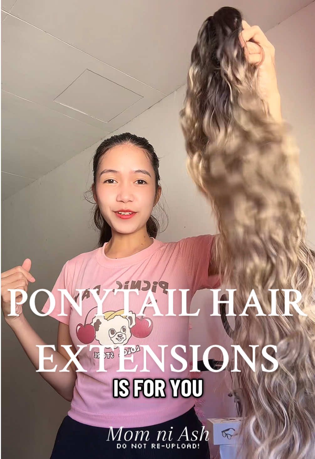 Kung di kapa committed magpa salon bhe. Dito kana. #ponytailhairextension #hairextension #cliphairextension #trendinghairextensions 