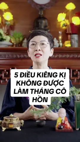 5 điều kiêng kị không được làm tháng cô hồn #quyentocngan3 #LearnOnTikTok #phongthuy 