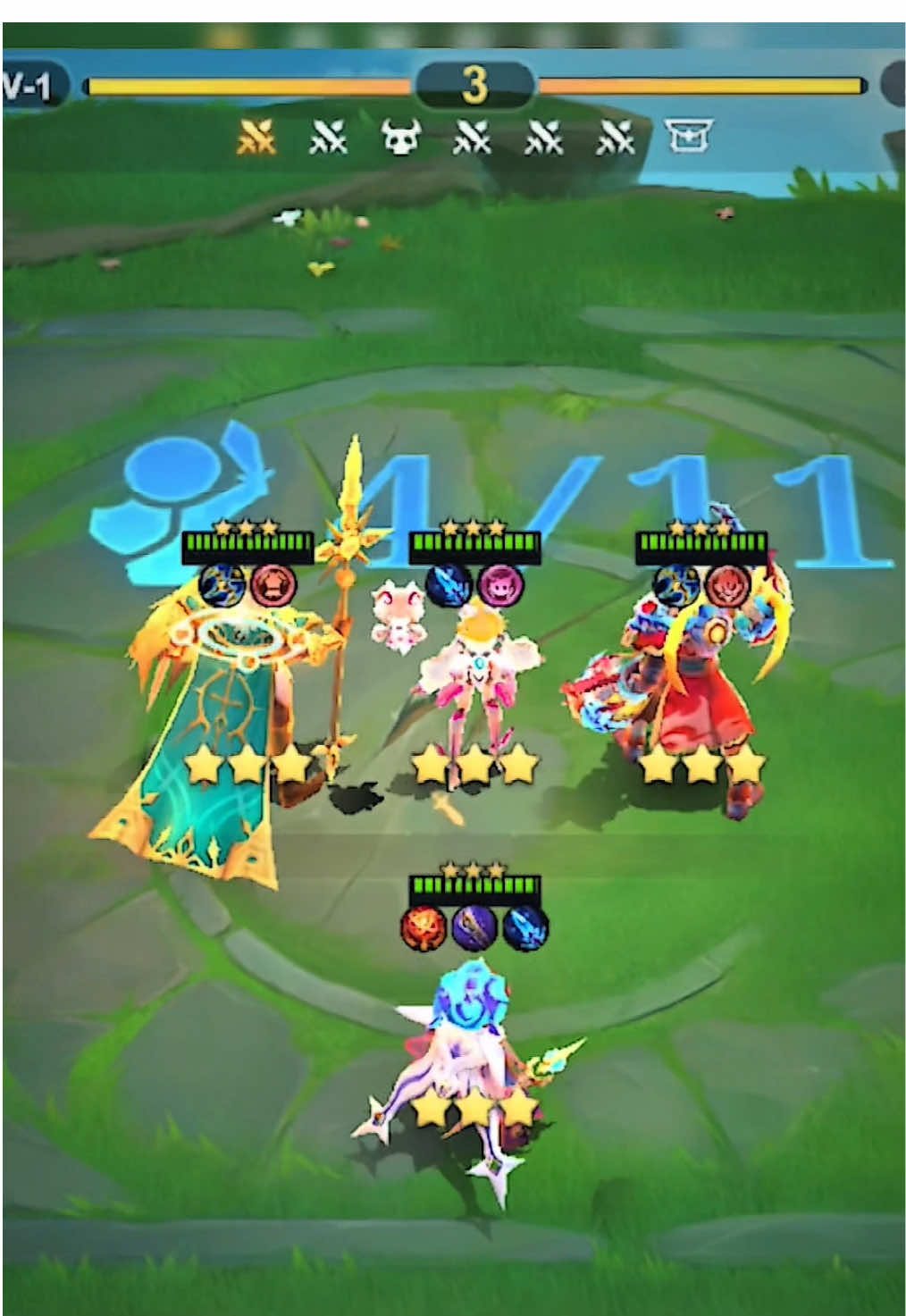 tunjukan pesona awal season kalian 💃#MCGGCosmicTraders #MagicChessGoGo #MCGG #MCGGIDCreators 