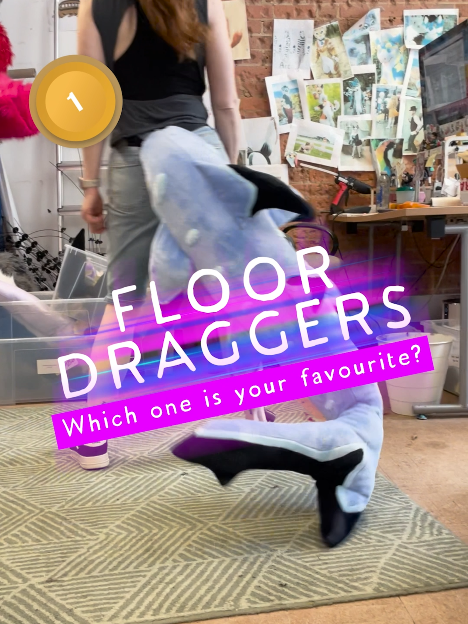 Top 4 Floordraggers! Which is your favourite?   Is it Blue Shark? Red Shark? Skunk? or Fox? Pick your favourite floordragger and let us know in the comments below: ⬇️⬇️ Link in bio. #floordragger #cosplaytails #shark #skunk #sharktail