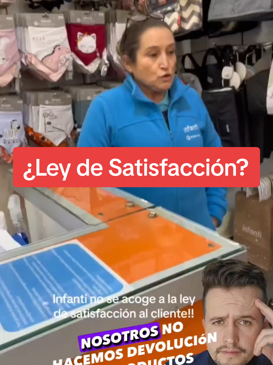 ¿Ley de Satisfacción? #abogadorodolfomarin #fyp #viral #consumidor #compra 