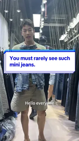 High-quality jeans can be customized for men, women or children.#guangzhou #fashion #jeans #amiri #wholesome #DG 